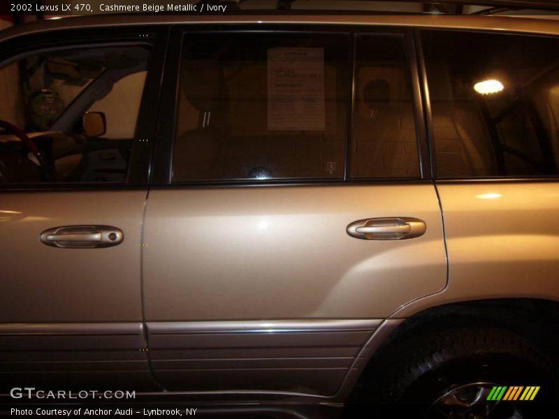 Cashmere Beige Metallic / Ivory 2002 Lexus LX 470