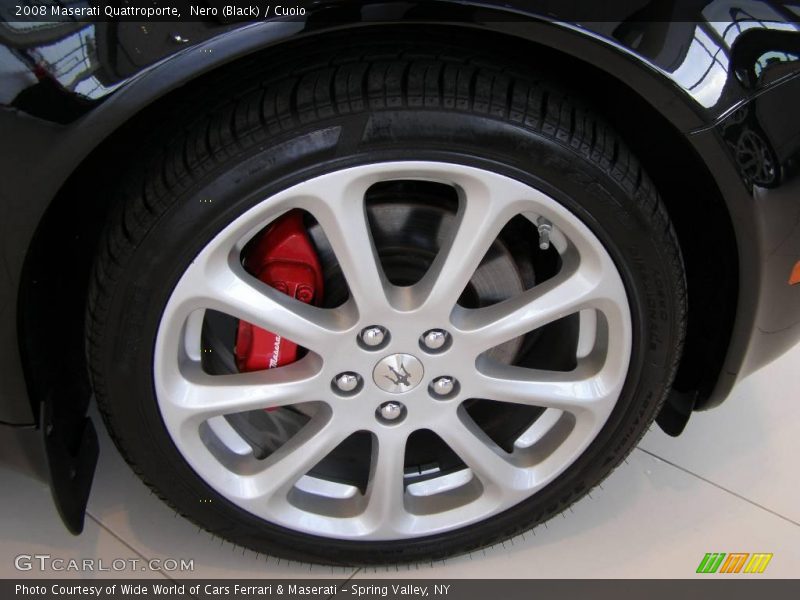 Nero (Black) / Cuoio 2008 Maserati Quattroporte