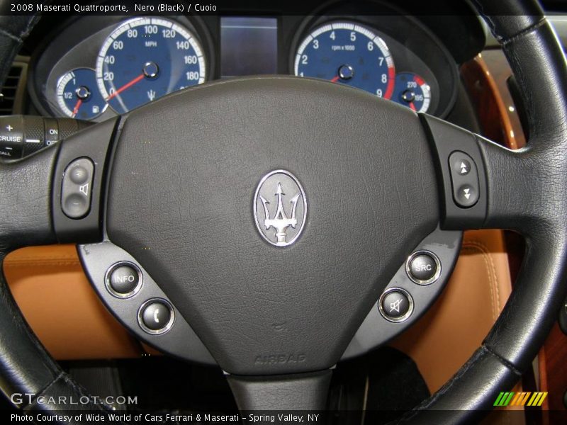 Nero (Black) / Cuoio 2008 Maserati Quattroporte