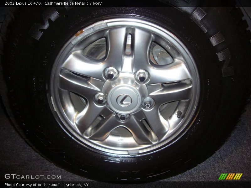 Cashmere Beige Metallic / Ivory 2002 Lexus LX 470