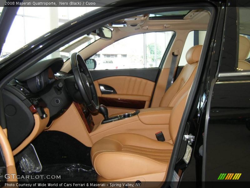 Nero (Black) / Cuoio 2008 Maserati Quattroporte