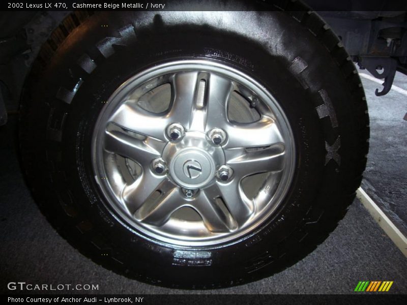 Cashmere Beige Metallic / Ivory 2002 Lexus LX 470