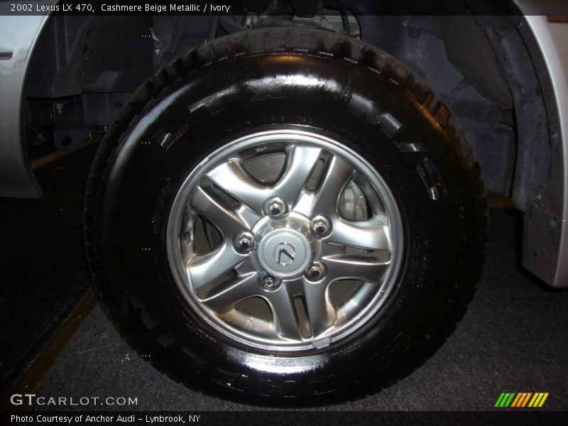 Cashmere Beige Metallic / Ivory 2002 Lexus LX 470