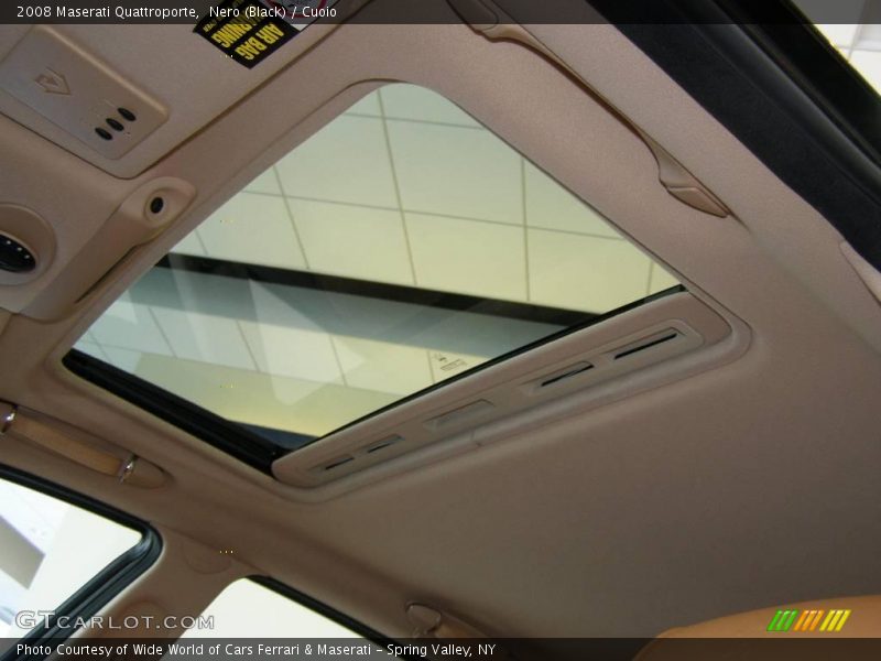 Nero (Black) / Cuoio 2008 Maserati Quattroporte