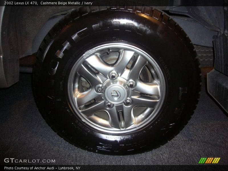 Cashmere Beige Metallic / Ivory 2002 Lexus LX 470