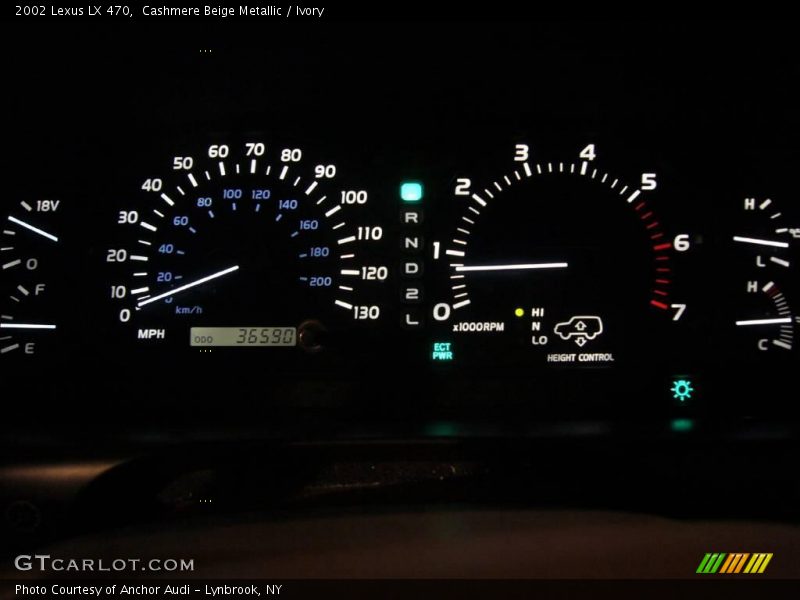 Cashmere Beige Metallic / Ivory 2002 Lexus LX 470