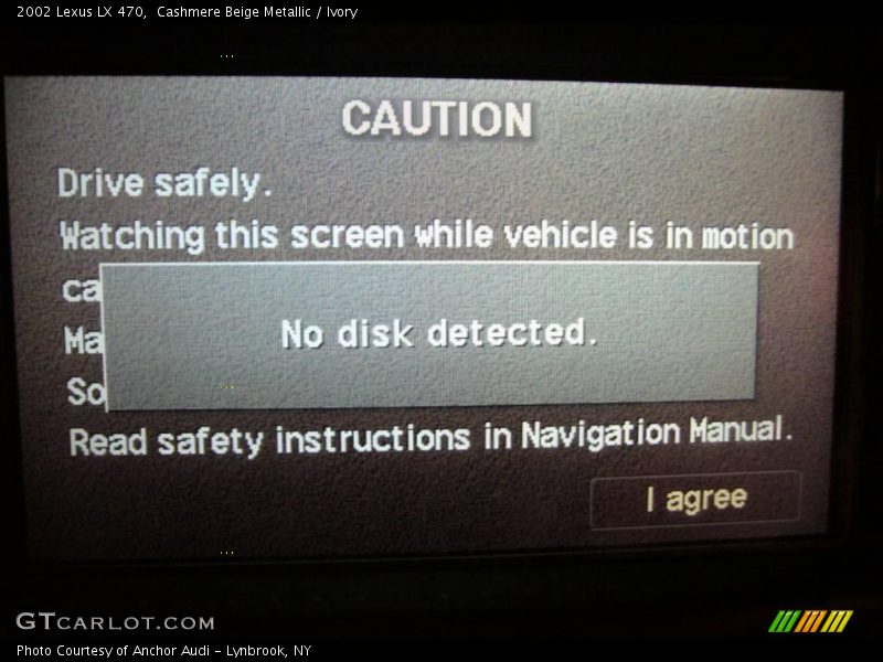 Cashmere Beige Metallic / Ivory 2002 Lexus LX 470