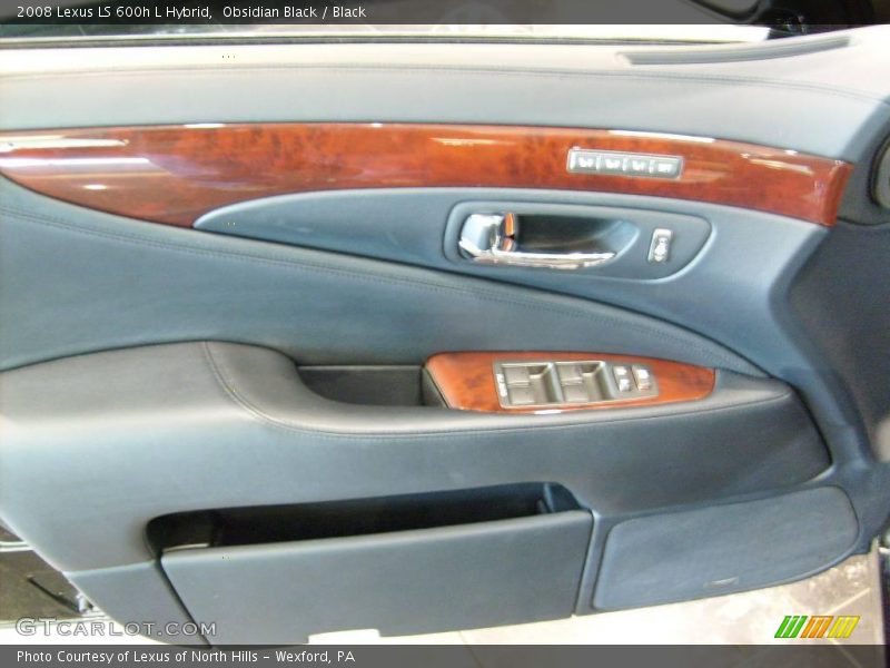 Obsidian Black / Black 2008 Lexus LS 600h L Hybrid