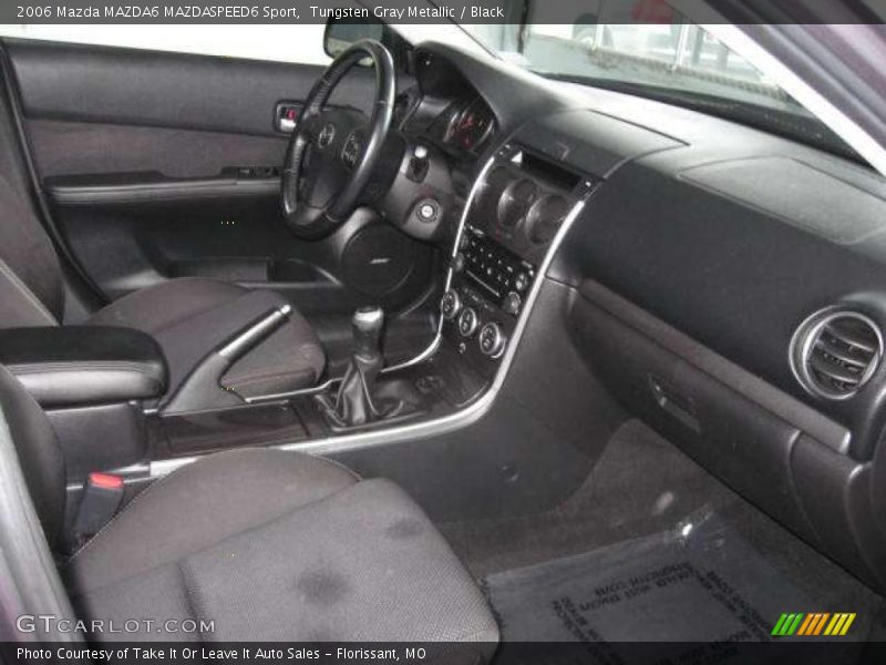 Tungsten Gray Metallic / Black 2006 Mazda MAZDA6 MAZDASPEED6 Sport