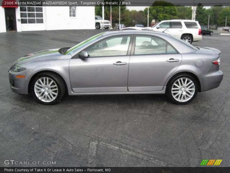 Tungsten Gray Metallic / Black 2006 Mazda MAZDA6 MAZDASPEED6 Sport