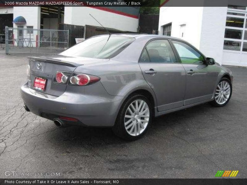 Tungsten Gray Metallic / Black 2006 Mazda MAZDA6 MAZDASPEED6 Sport