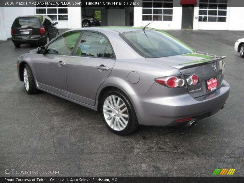 Tungsten Gray Metallic / Black 2006 Mazda MAZDA6 MAZDASPEED6 Sport