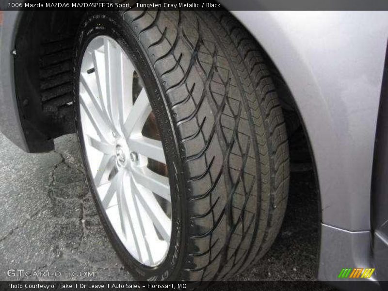 Tungsten Gray Metallic / Black 2006 Mazda MAZDA6 MAZDASPEED6 Sport