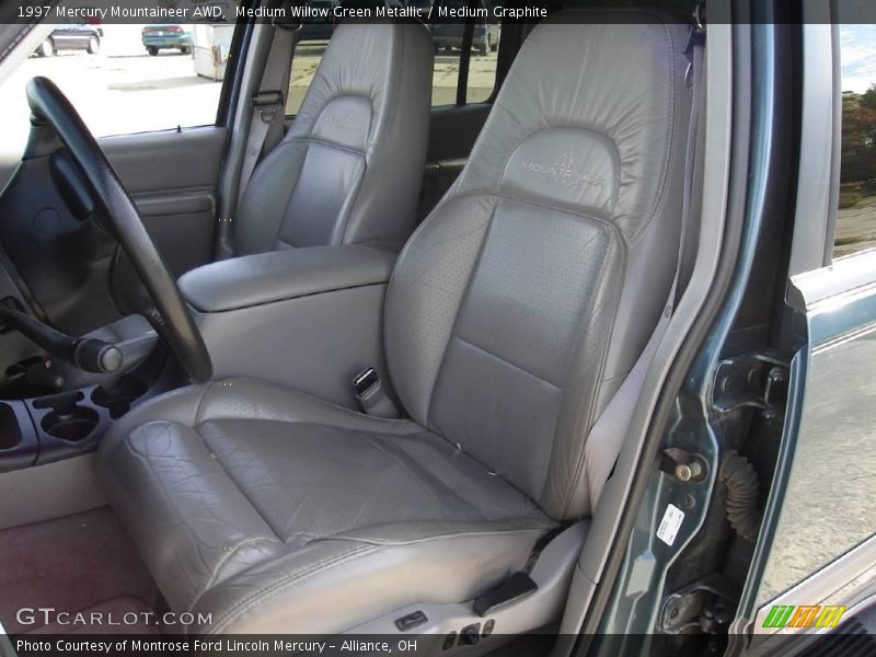 Medium Willow Green Metallic / Medium Graphite 1997 Mercury Mountaineer AWD
