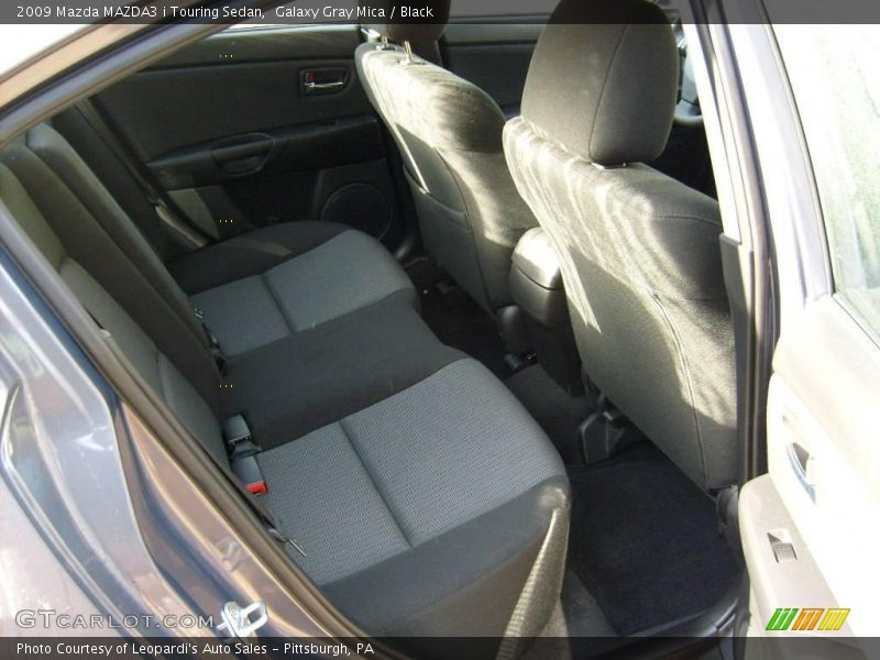 Galaxy Gray Mica / Black 2009 Mazda MAZDA3 i Touring Sedan