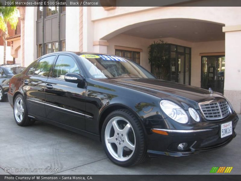 Black / Charcoal 2006 Mercedes-Benz E 500 Sedan