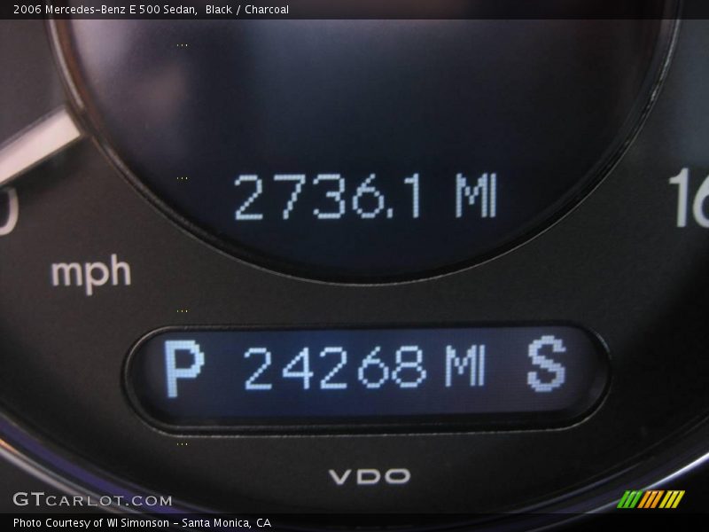Black / Charcoal 2006 Mercedes-Benz E 500 Sedan