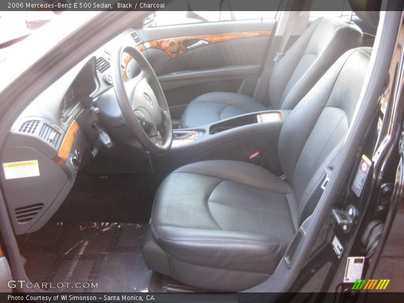Black / Charcoal 2006 Mercedes-Benz E 500 Sedan