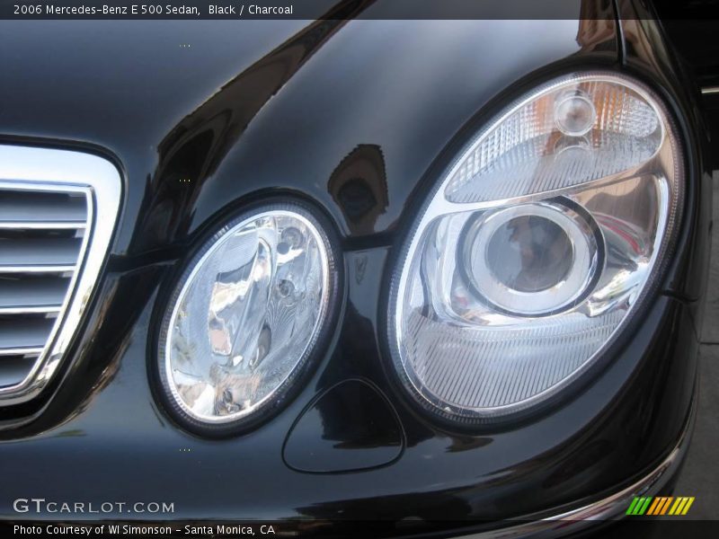 Black / Charcoal 2006 Mercedes-Benz E 500 Sedan