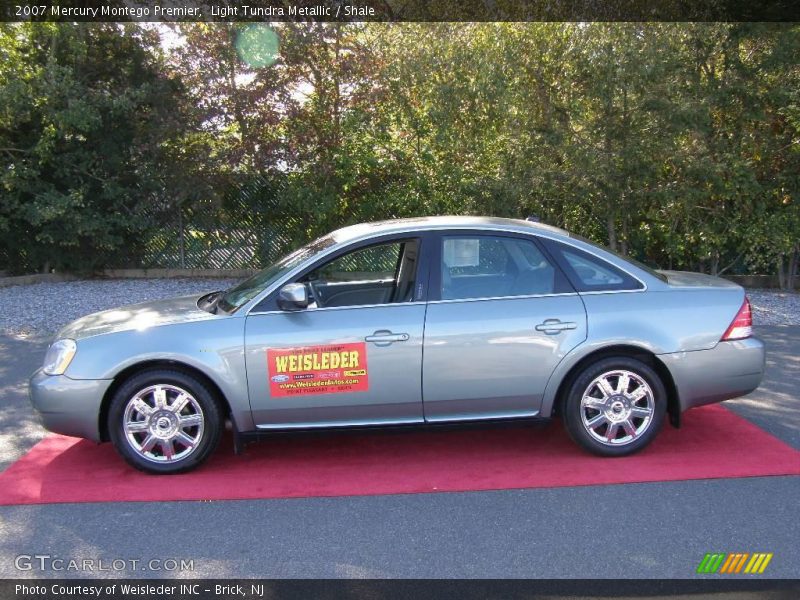 Light Tundra Metallic / Shale 2007 Mercury Montego Premier