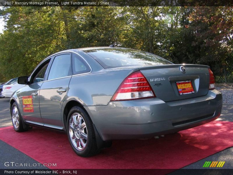 Light Tundra Metallic / Shale 2007 Mercury Montego Premier