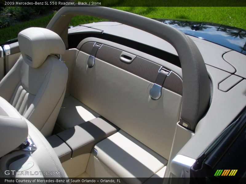 Black / Stone 2009 Mercedes-Benz SL 550 Roadster