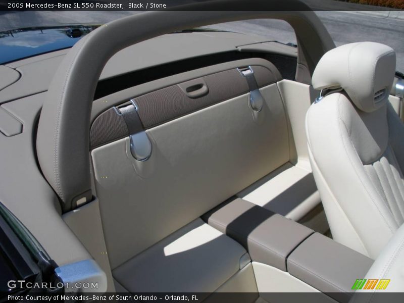 Black / Stone 2009 Mercedes-Benz SL 550 Roadster
