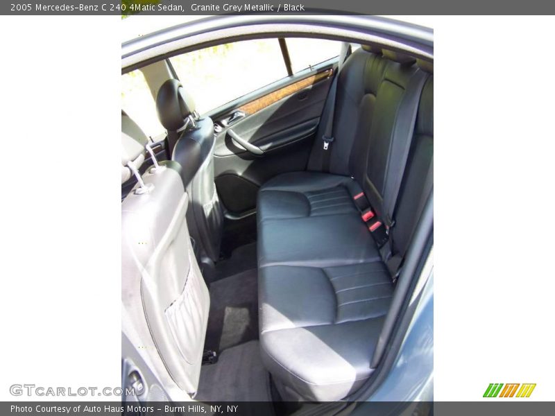 Granite Grey Metallic / Black 2005 Mercedes-Benz C 240 4Matic Sedan