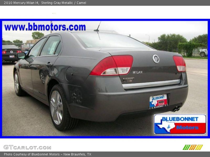 Sterling Gray Metallic / Camel 2010 Mercury Milan I4