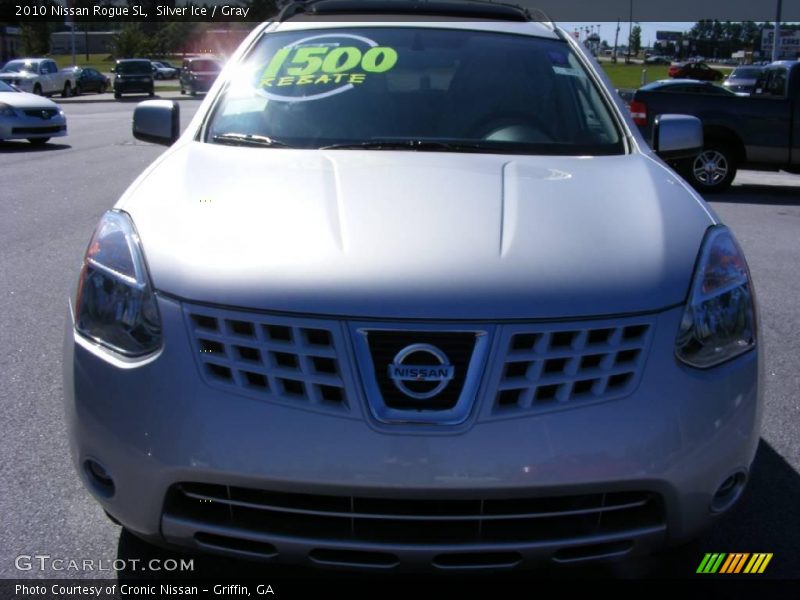 Silver Ice / Gray 2010 Nissan Rogue SL