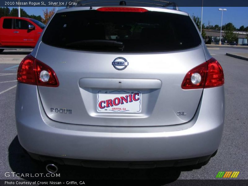 Silver Ice / Gray 2010 Nissan Rogue SL