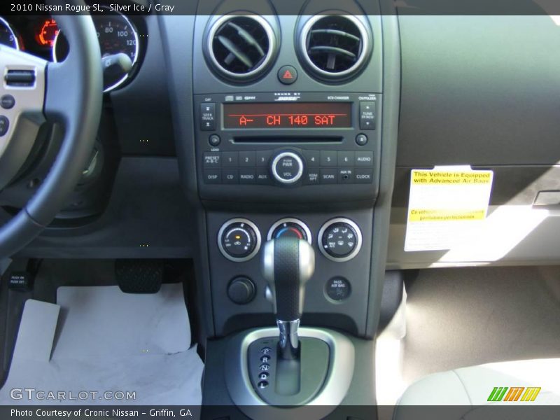Silver Ice / Gray 2010 Nissan Rogue SL