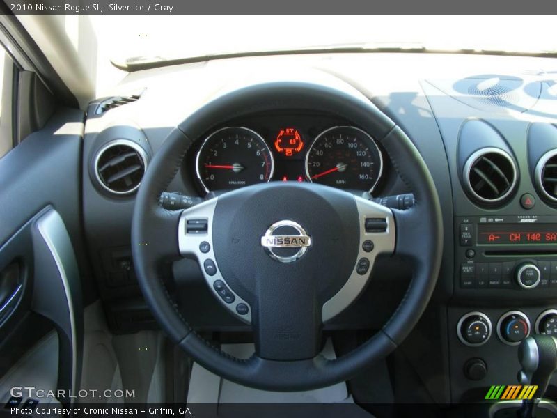 Silver Ice / Gray 2010 Nissan Rogue SL