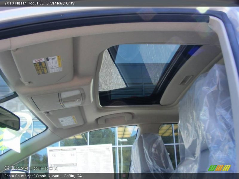 Silver Ice / Gray 2010 Nissan Rogue SL