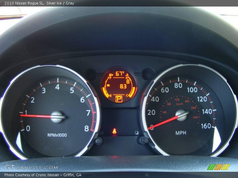 Silver Ice / Gray 2010 Nissan Rogue SL
