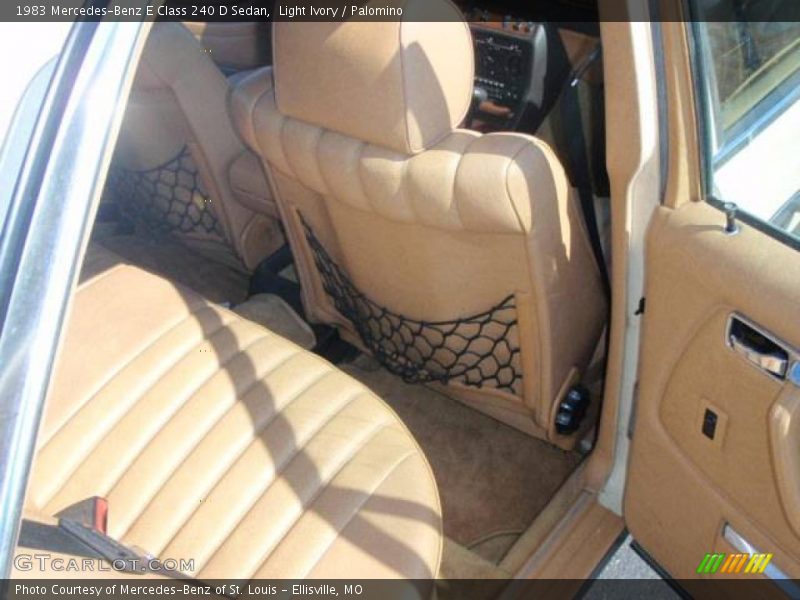 Light Ivory / Palomino 1983 Mercedes-Benz E Class 240 D Sedan