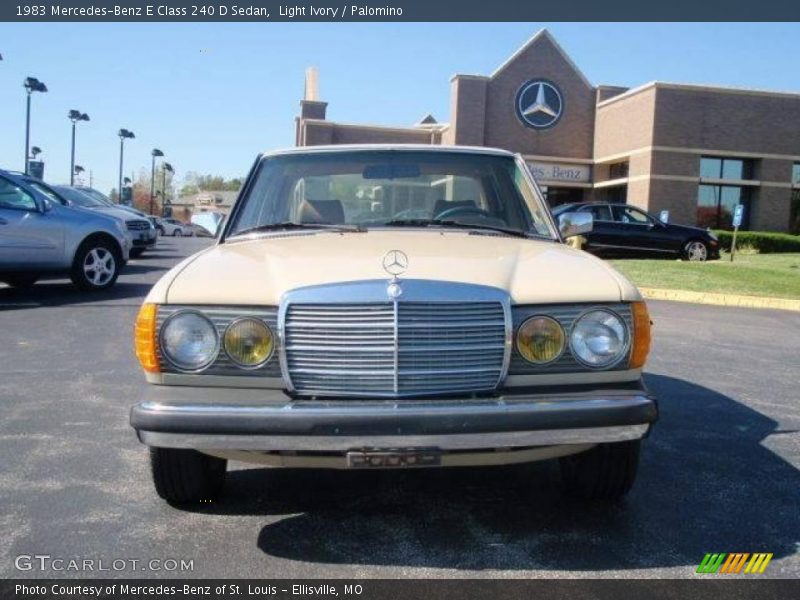 Light Ivory / Palomino 1983 Mercedes-Benz E Class 240 D Sedan