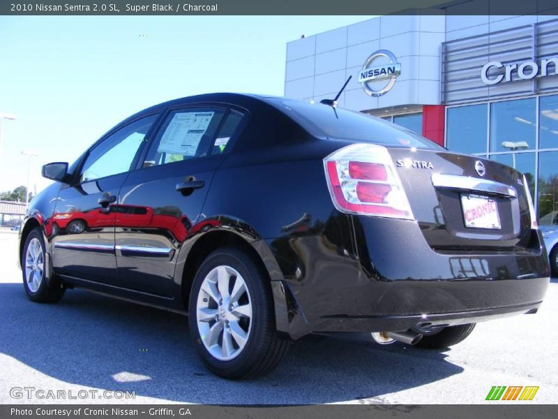 Super Black / Charcoal 2010 Nissan Sentra 2.0 SL