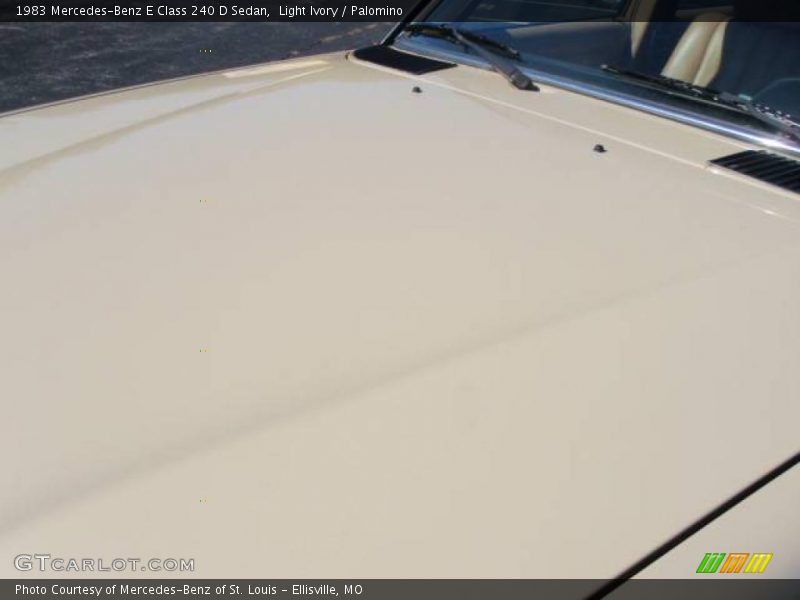 Light Ivory / Palomino 1983 Mercedes-Benz E Class 240 D Sedan