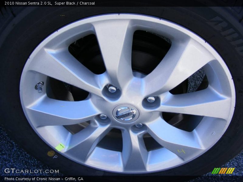 Super Black / Charcoal 2010 Nissan Sentra 2.0 SL