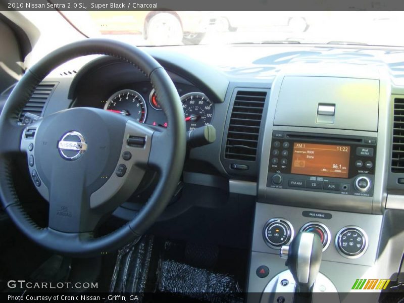 Super Black / Charcoal 2010 Nissan Sentra 2.0 SL