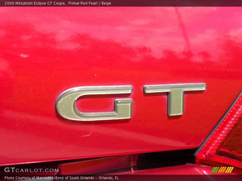 Primal Red Pearl / Beige 2000 Mitsubishi Eclipse GT Coupe