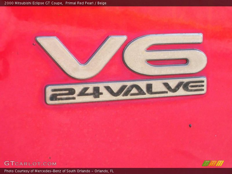 Primal Red Pearl / Beige 2000 Mitsubishi Eclipse GT Coupe