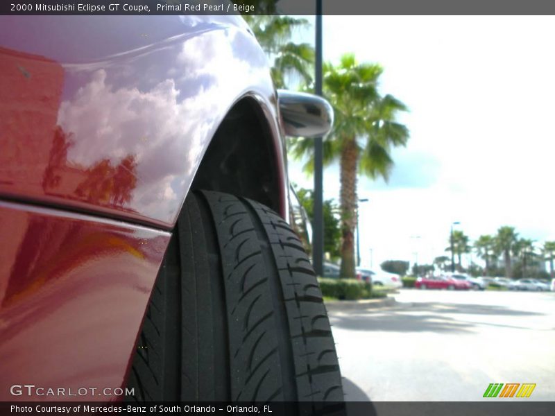 Primal Red Pearl / Beige 2000 Mitsubishi Eclipse GT Coupe