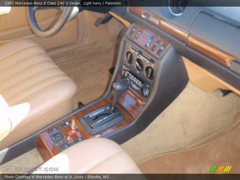 Light Ivory / Palomino 1983 Mercedes-Benz E Class 240 D Sedan