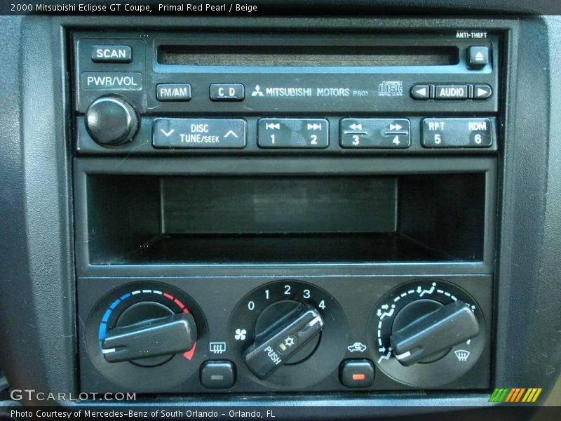 Primal Red Pearl / Beige 2000 Mitsubishi Eclipse GT Coupe
