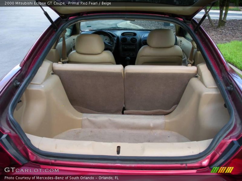 Primal Red Pearl / Beige 2000 Mitsubishi Eclipse GT Coupe