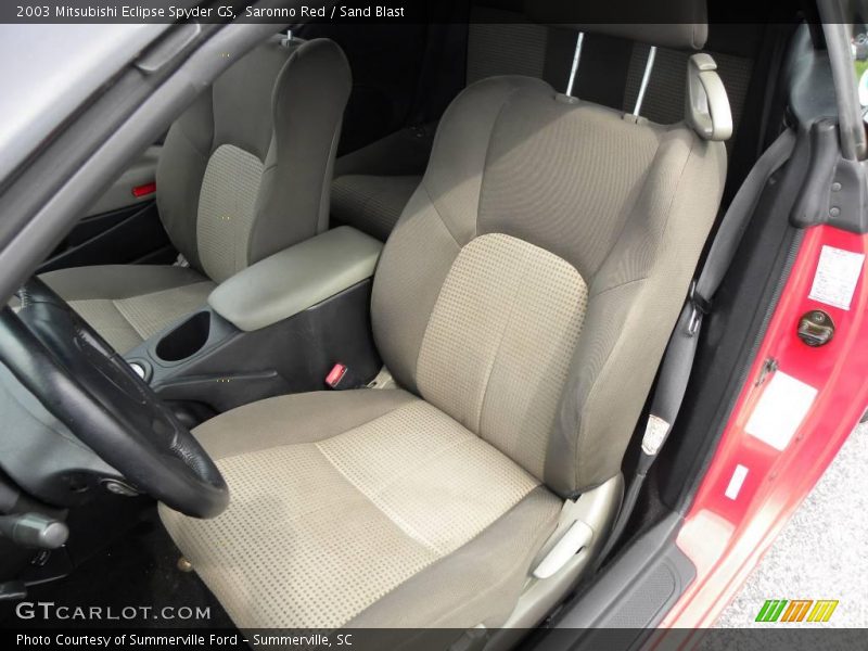Saronno Red / Sand Blast 2003 Mitsubishi Eclipse Spyder GS