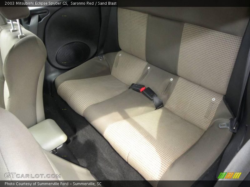 Saronno Red / Sand Blast 2003 Mitsubishi Eclipse Spyder GS