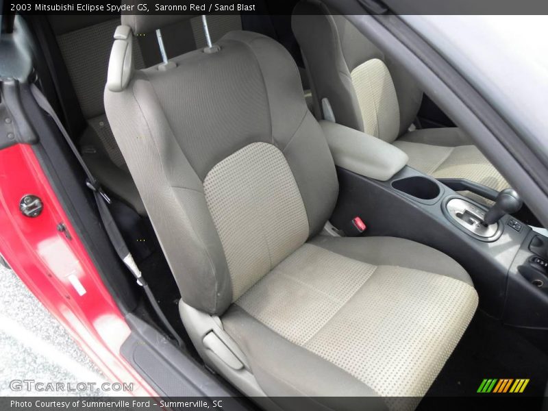 Saronno Red / Sand Blast 2003 Mitsubishi Eclipse Spyder GS